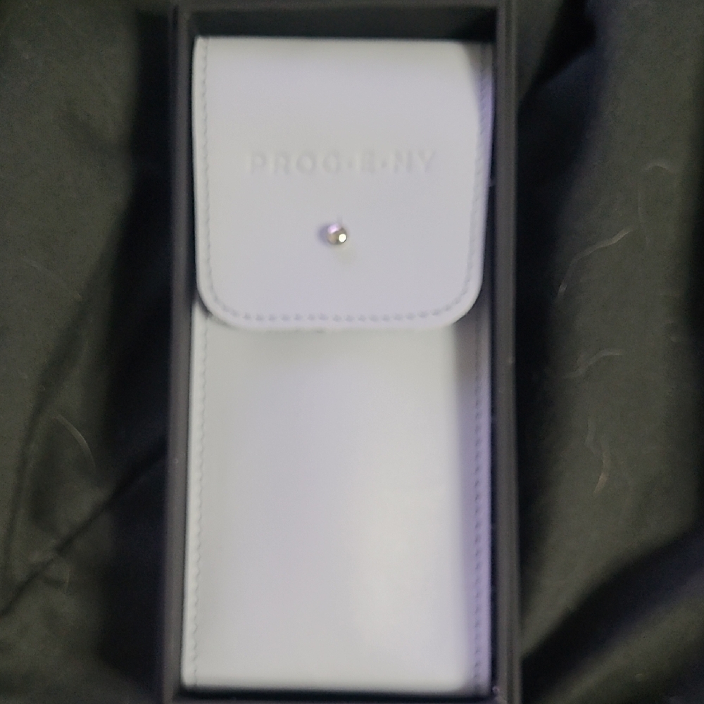 Light Gray Leather Case - Picture 1 of 9
